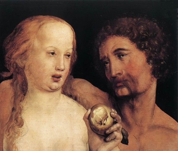 Adam and Eve by Hans Holbein